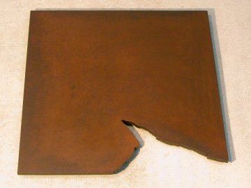 Serie Escletxes XI, 50 x 50 x 1 cms, Ferro 2005._w600_h450